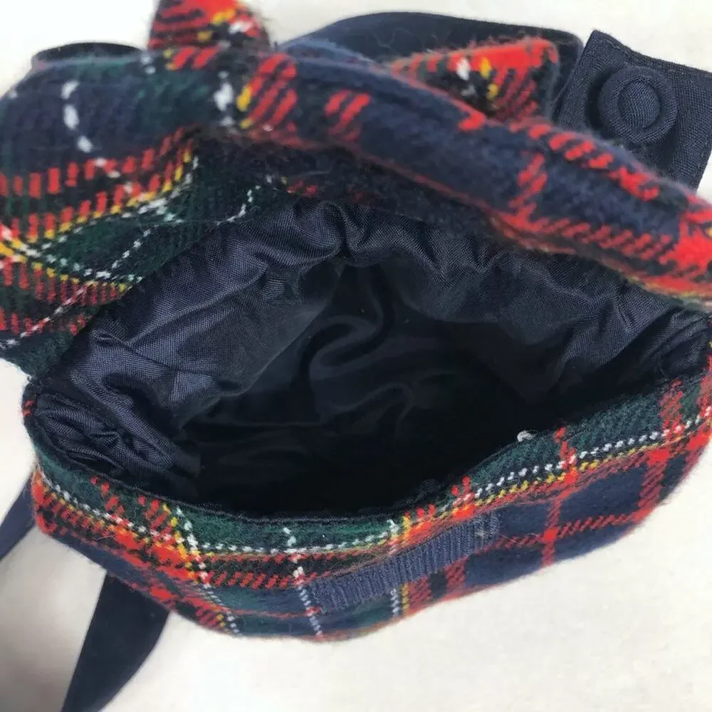 Girls Plaid Mini Crossbody Bag